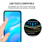 For Vivo X30 Full Glue Full Cover Screen Protector Tempered Glass Film