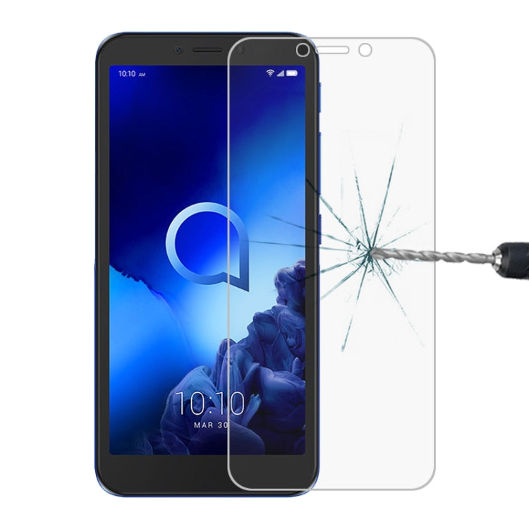 For Alcatel 1V (2019) 2.5D Non-Full Screen Tempered Glass Film