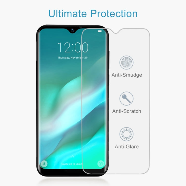2.5D Non-Full Screen Tempered Glass Film, For DOOGEE Y8 Plus
