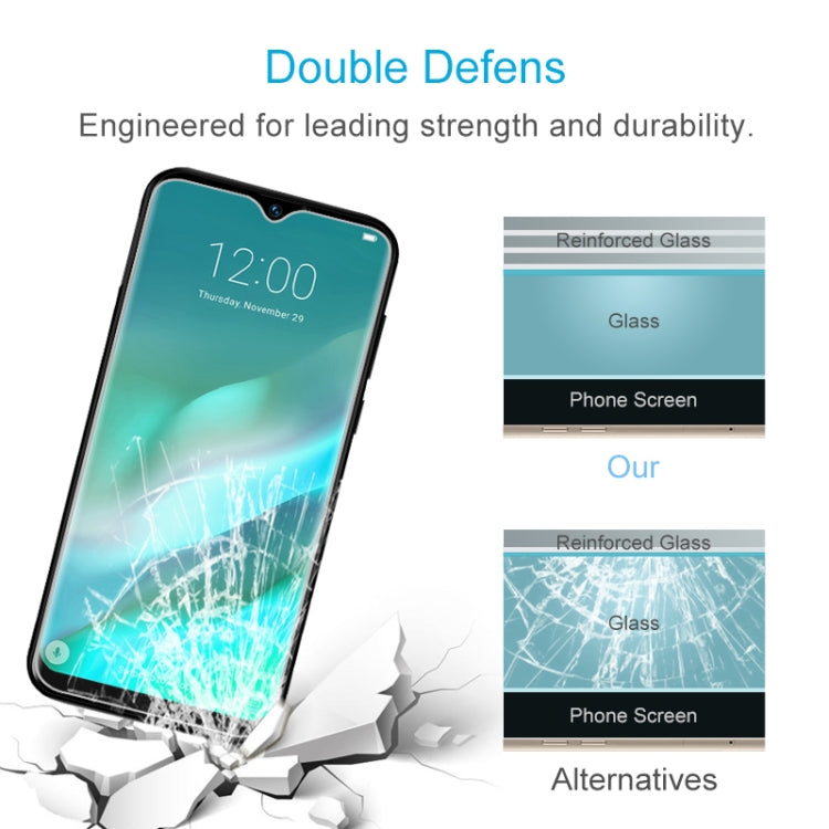 2.5D Non-Full Screen Tempered Glass Film, For DOOGEE Y8 Plus
