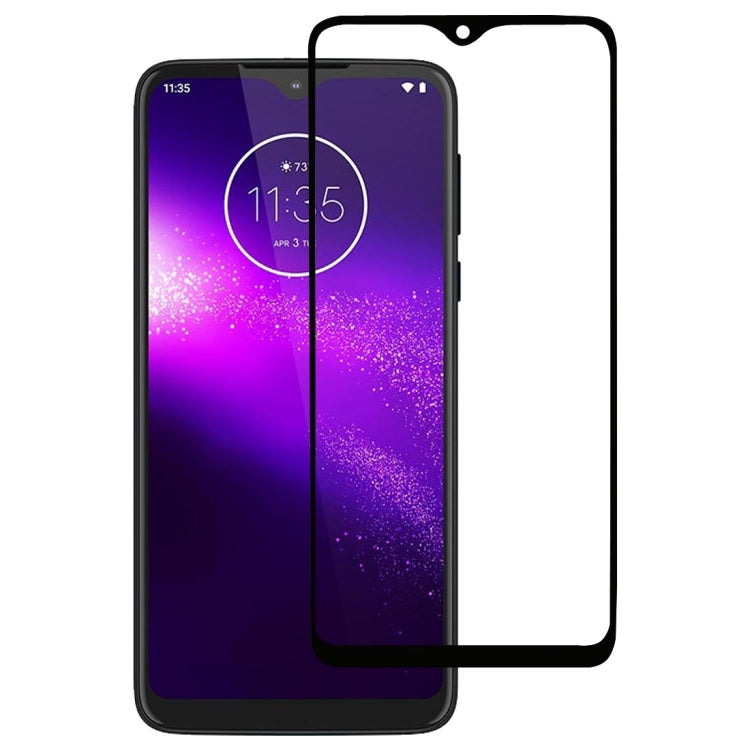 Full Glue Full Screen Tempered Glass Film, For Motorola One Macro