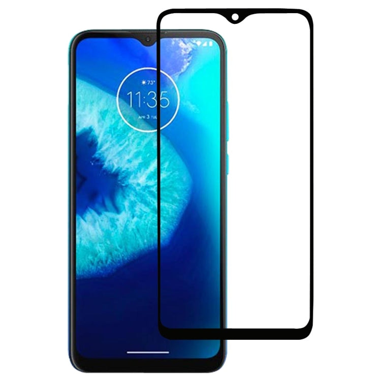 Full Glue Full Screen Tempered Glass Film, For Motorola Moto G8 Power Lite