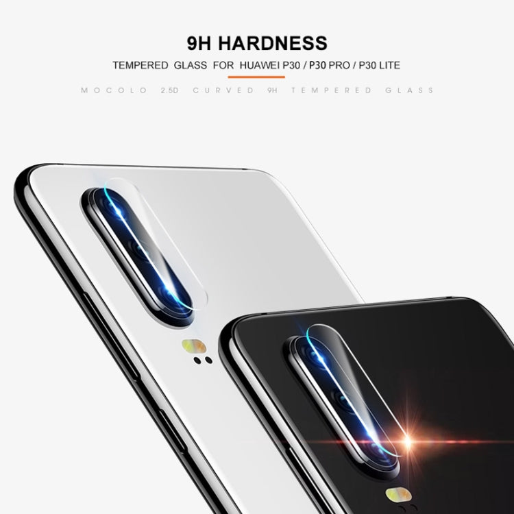 mocolo 0.15mm 9H 2.5D Round Edge Rear Camera Lens Tempered Glass Film for Huawei P30 Lite