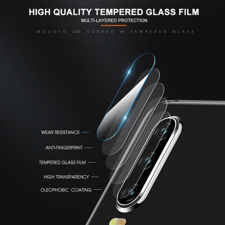 mocolo 0.15mm 9H 2.5D Round Edge Rear Camera Lens Tempered Glass Film for Huawei P30 Lite