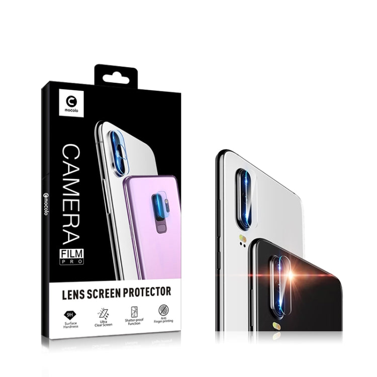 mocolo 0.15mm 9H 2.5D Round Edge Rear Camera Lens Tempered Glass Film for Huawei P30 Lite