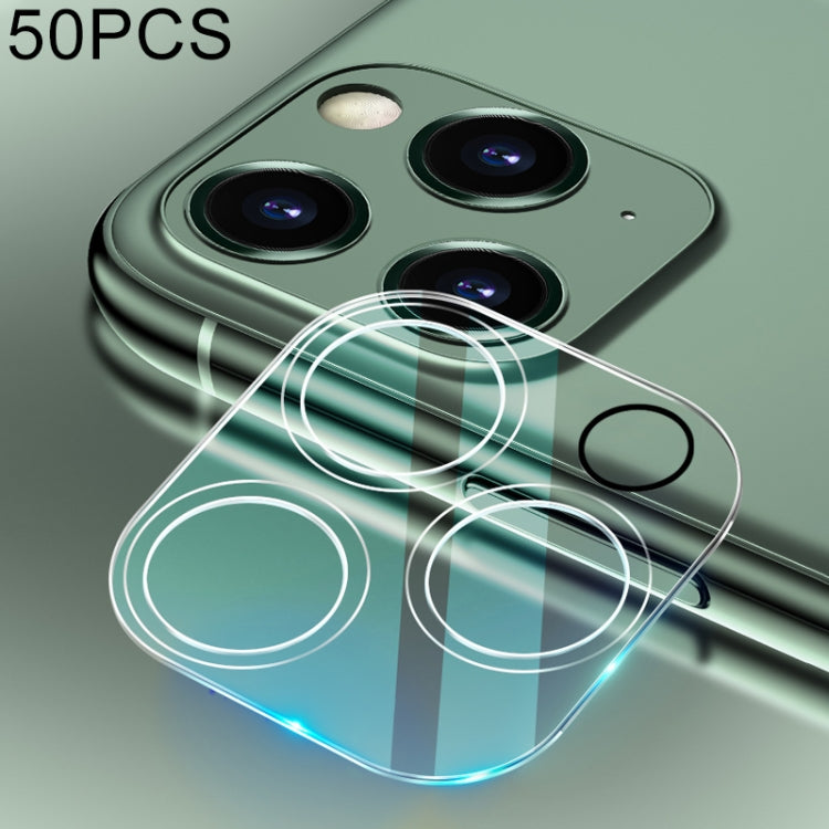 For iPhone 12 Pro 50pcs HD Rear Camera Lens Protector Tempered Glass Film