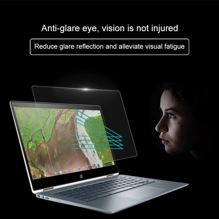 Laptop Screen HD Tempered Glass Protective Film for HP Chromebook x360 - 14-da0021nr 14 inch