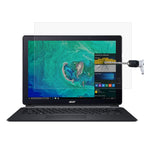 Laptop Screen HD Tempered Glass Protective Film for Acer Switch 7 Laptop Black Edition - SW713-51GNP-879G 13.3 inch