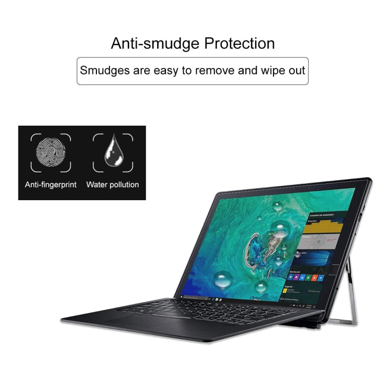 Laptop Screen HD Tempered Glass Protective Film for Acer Switch 7 Laptop Black Edition - SW713-51GNP-879G 13.3 inch