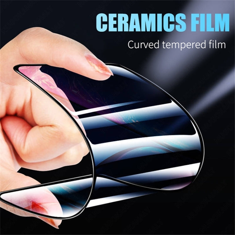 25 PCS For Huawei P40 Lite 2.5D Full Glue Full Cover Ceramics Film