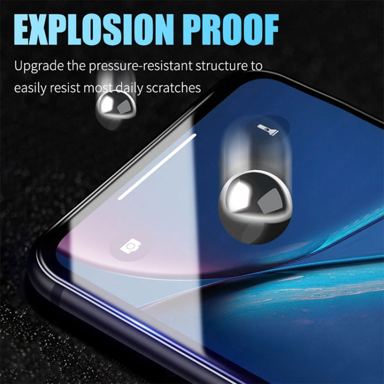 25 PCS For Huawei P40 Lite 2.5D Full Glue Full Cover Ceramics Film