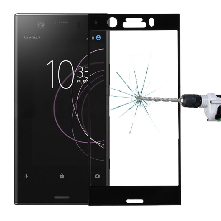 For Sony Xperia XZ1 Compact 0.26mm 9H Surface Hardness 3D Full Screen Tempered Glass Screen Protector, For Xperia XZ1 Compact