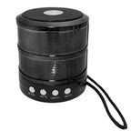 WS-887 Bluetooth Speaker with Lanyard, Support Hands-free Call & FM & U Disk & TF Card & AUX