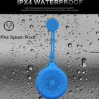 Q50 Suction Cup Waterproof Bluetooth Speaker for Bathroom