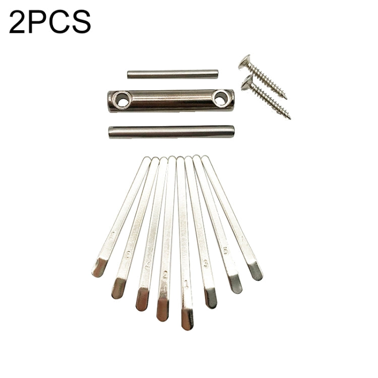Thumb Piano Keys Kalimba Pick Accessories Kit, 2 PCS 8 Tone