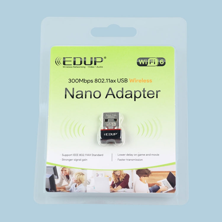 EP-A300 300Mbps WiFi6 USB Free Drive Network Adapter