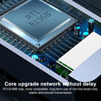 RJ45 Network Card Ethernet Adapter, Type-C To 2500Mbps