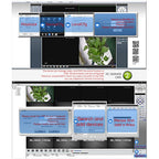 A4B3Kit 2MP 4CH 1080P CCTV Security Camera System AHD DVR Surveillance Kit, Support Night Vision / Motion Detection