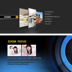 TV-657H2/IP MF POE 2MP(1080P) Manual Focus 4 X Zoom 2.8-12MM Lens POE IP Camera Video Surveillance