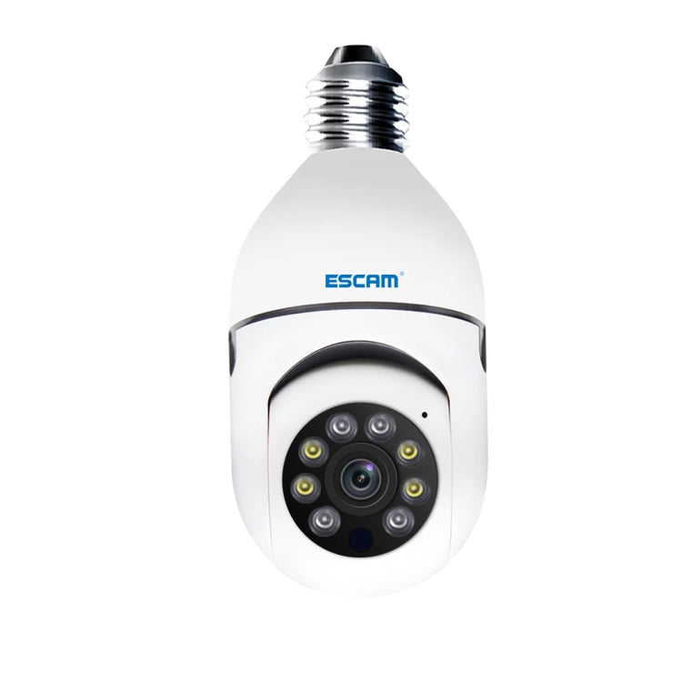 1080P HD Light Bulb WiFi Camera, Support Motion Detection, Two-way Audio, Night Vision, TF Card, ESCAM PT208