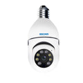 1080P HD Light Bulb WiFi Camera, Support Motion Detection, Two-way Audio, Night Vision, TF Card, ESCAM PT208