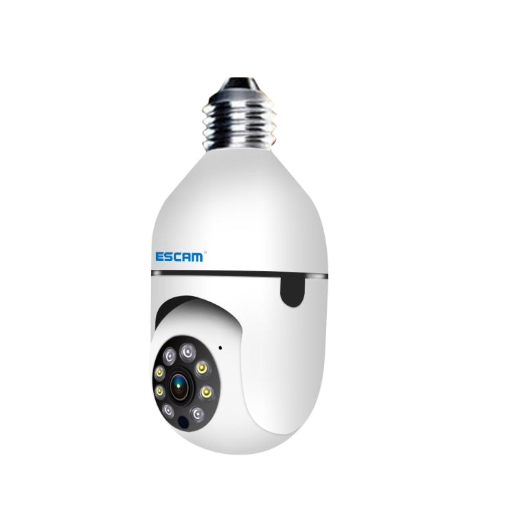 1080P HD Light Bulb WiFi Camera, Support Motion Detection, Two-way Audio, Night Vision, TF Card, ESCAM PT208