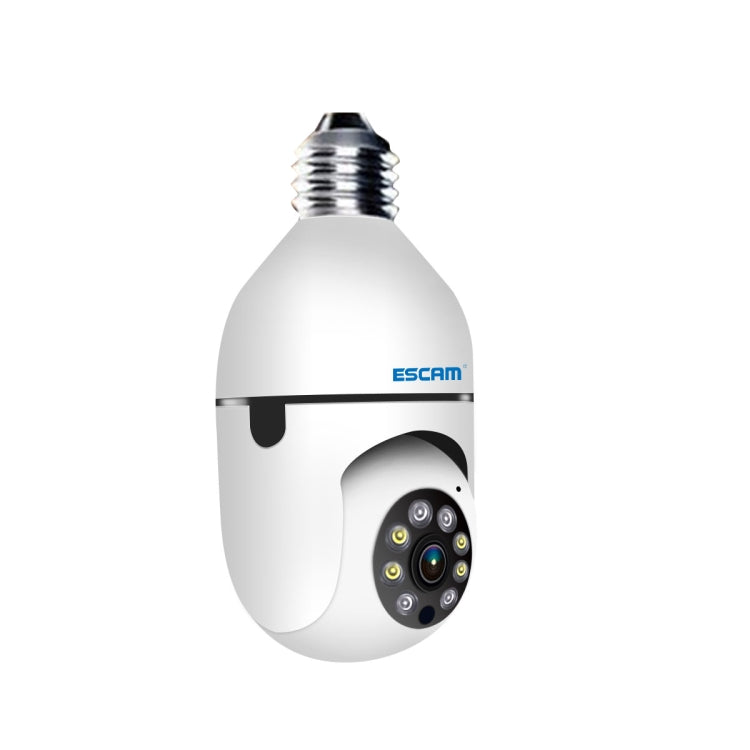 1080P HD Light Bulb WiFi Camera, Support Motion Detection, Two-way Audio, Night Vision, TF Card, ESCAM PT208