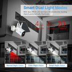 ESCAM QF290 HD 1080P WiFi Solar Panel IP Camera, Support Motion Detection / Night Vision / TF Card / Two-way Audio
