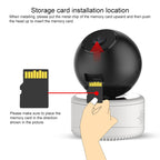 YT46 HD Wireless Indoor Network Shaking Head Camera, Support Motion Detection & Infrared Night Vision & TF Card, US Plug