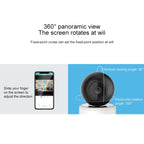 YT46 HD Wireless Indoor Network Shaking Head Camera, Support Motion Detection & Infrared Night Vision & TF Card, US Plug