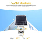 ESCAM QF280 HD 1080P IP66 Waterproof WiFi Solar Panel PT IP Camera without Battery, Support Night Vision / Motion Detection / TF Card / Two Way Audio