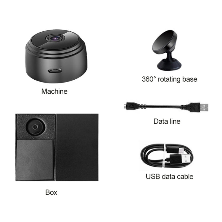 A9+ 1080P WiFi Remote Wireless Camera, Support Night Vision & Motion Detection & TF Card, Broadcom Bluetooth Solution
