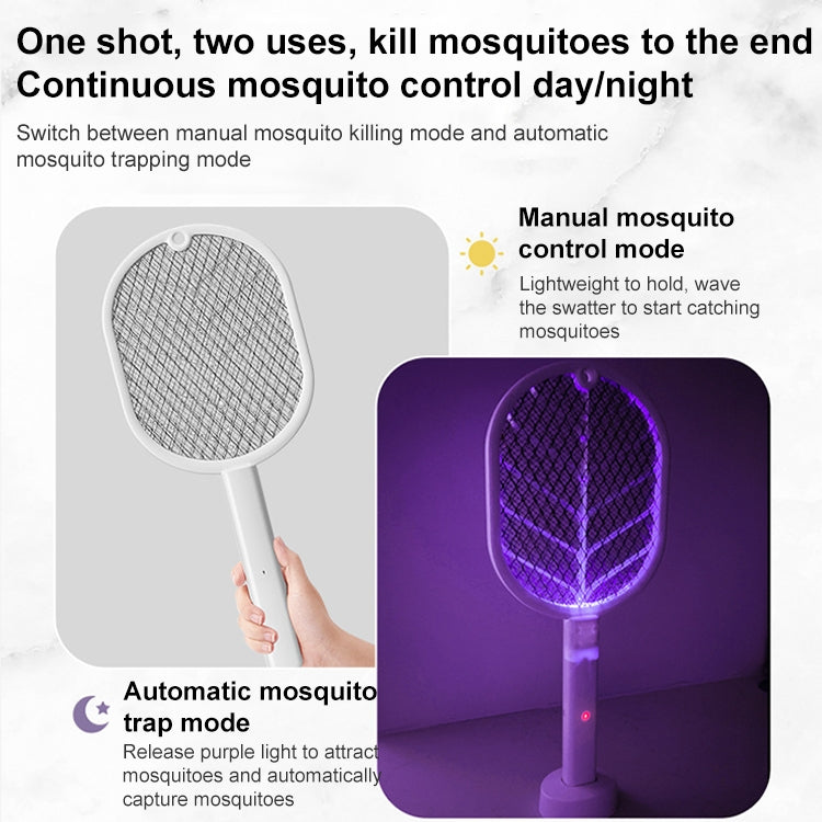 USB Charging Purple Light Trap Mosquito Killer with Base — view 4