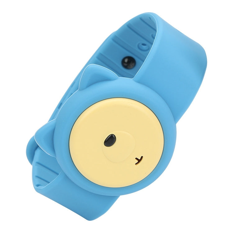 WT-M4 ABS+Silica Gel Children Mosquito Repellent Wristband — Green
