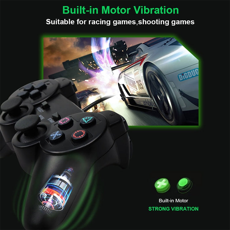 Double Vibration Joypad Wired Game Controle Handle For PS2