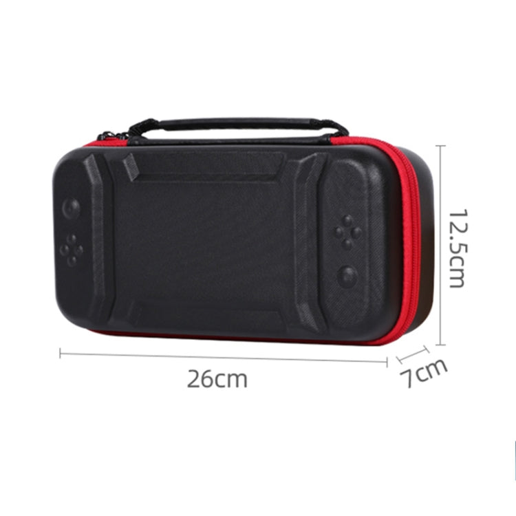 Portable EVA Storage Bag Protective Case Handbag with Holder Function for Nintendo Switch Console, Size: 26x12.5x7cm