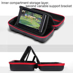 Portable EVA Storage Bag Protective Case Handbag with Holder Function for Nintendo Switch Console, Size: 26x12.5x7cm