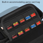 Portable EVA Storage Bag Protective Case Handbag with Holder Function for Nintendo Switch Console, Size: 26x12.5x7cm