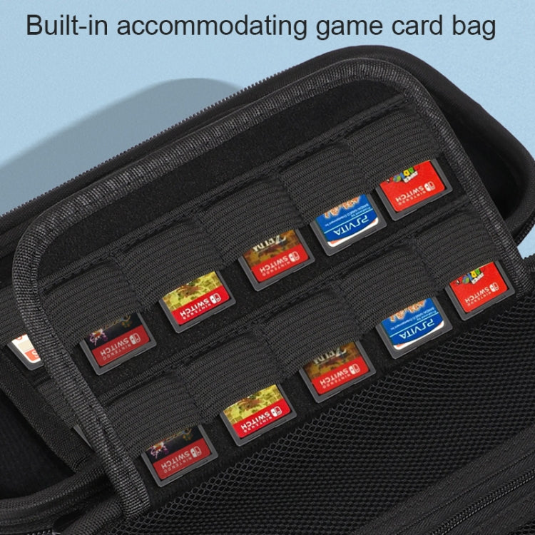 Portable EVA Storage Bag Protective Case Handbag with Holder Function for Nintendo Switch Console, Size: 26x12.5x7cm