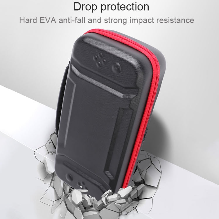 Portable EVA Storage Bag Protective Case Handbag with Holder Function for Nintendo Switch Console, Size: 26x12.5x7cm
