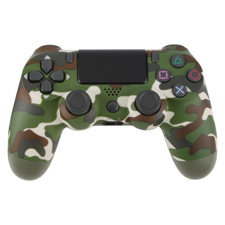Wireless Bluetooth Snowflake Button Game Controller for Sony PS4 — Bronze