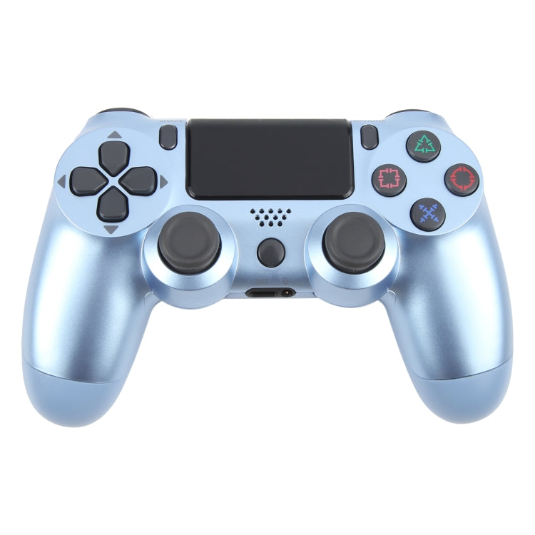 Wireless Bluetooth Snowflake Button Game Controller for Sony PS4 — Green