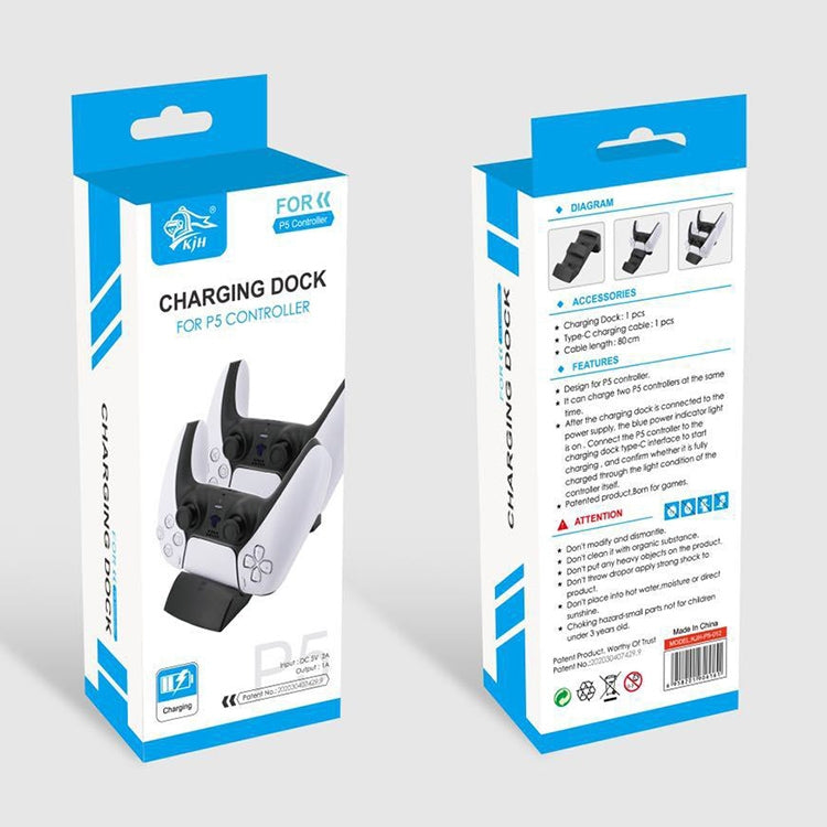 KJH Dual Controller Charging Station Cradle For PS5