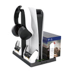 Multi-Functional Charging Stand With Cooling Fan For Sony PS5, OIVO IV-P5246