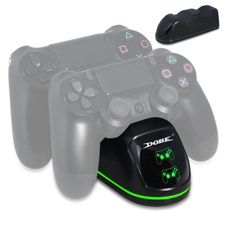 DOBE TP4-1781 Wireless Controller Dual Charging Dock LED Charger Handle Charger for PS4 / Slim / Pro