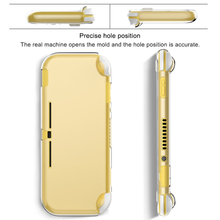 Shockproof TPU Transparent Crystal Soft Protective Case for Switch Lite