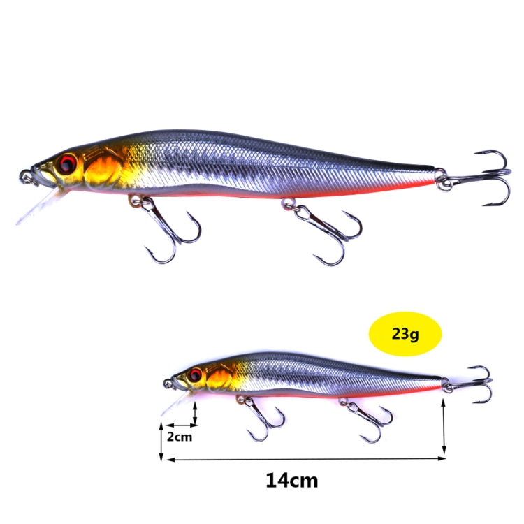 HENGJIA 5 PCS/Kit Popular Fishing Lures Bait Bionic Kit