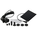 Squared Solar-powered Water Fountain Pump — view 4