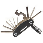Multifunction Folding Bicycle Repair Combination Tools, 16 in 1