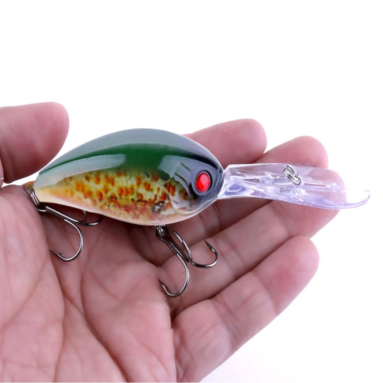 HENGJIA 6# 12cm Realistic Color Rock Plastic Hard Baits Fishing Lures Fishing Tackle Baits, Random Color Delivery